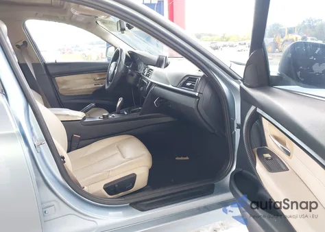 2015 BMW 320I из США, поврежденный, VIN WBA3B1G57FNT01484